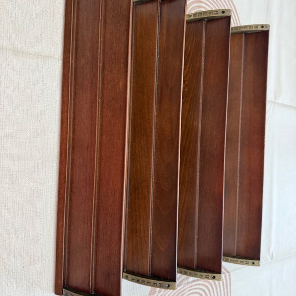 Helena Wood Art Handmade Massive Wooden Rummy Set,Rummy Cube Set Okey Game Set - Picture 9 of 12